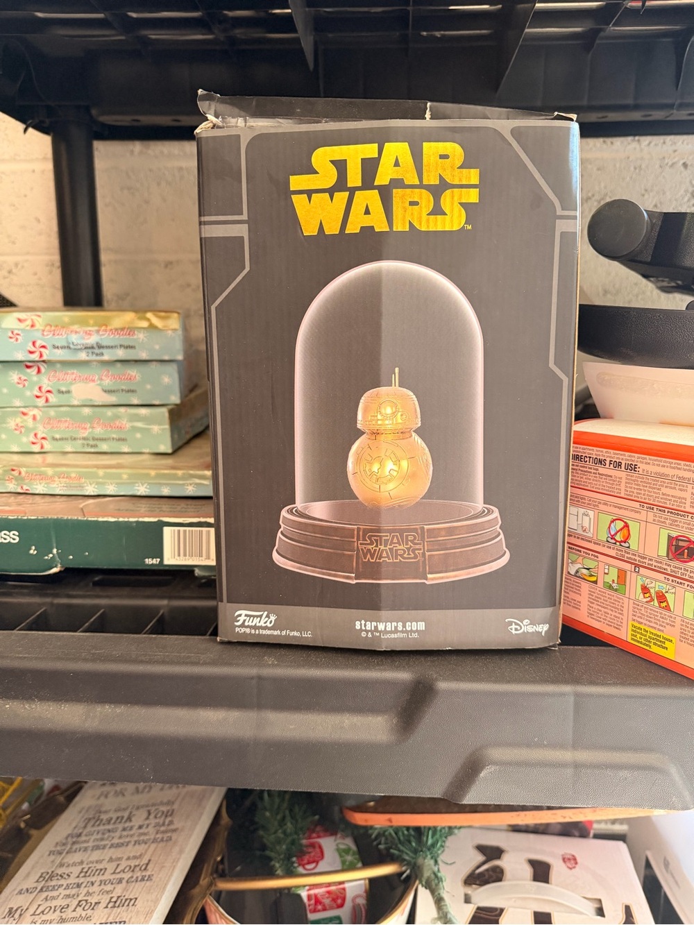 Star Wars BB-8 Dome Display by Funko - Gold
